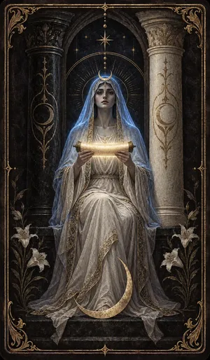 The High Priestess tarot card