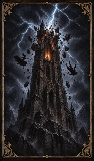 The Tower tarot card