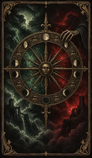 The Wheel of Fortune tarot card